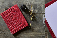 Bahi khata Red Diary ☙ 32 { 9" X 7" }